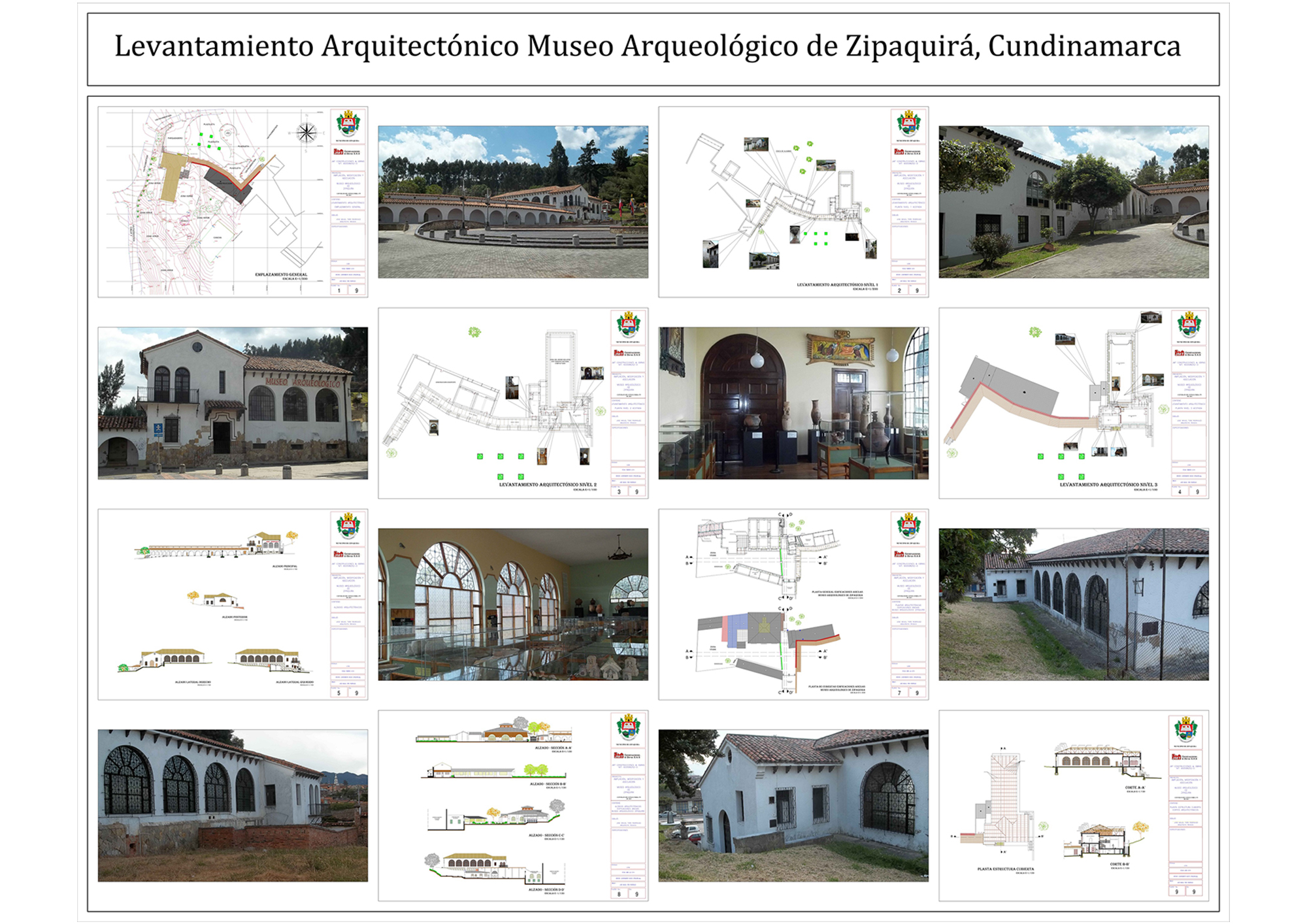 LEVANTAMIENTOS ARQUITECTÓNICOS de todo tipo de construcciones, desarrollando los planos, croquis de plantas y fachadas