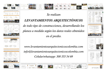 Arquitectos Levantamientos arquitectónicos. levantamientos arquitectónicos de todo tipo de construcciones, desarrollando los planos a medida según los datos reales