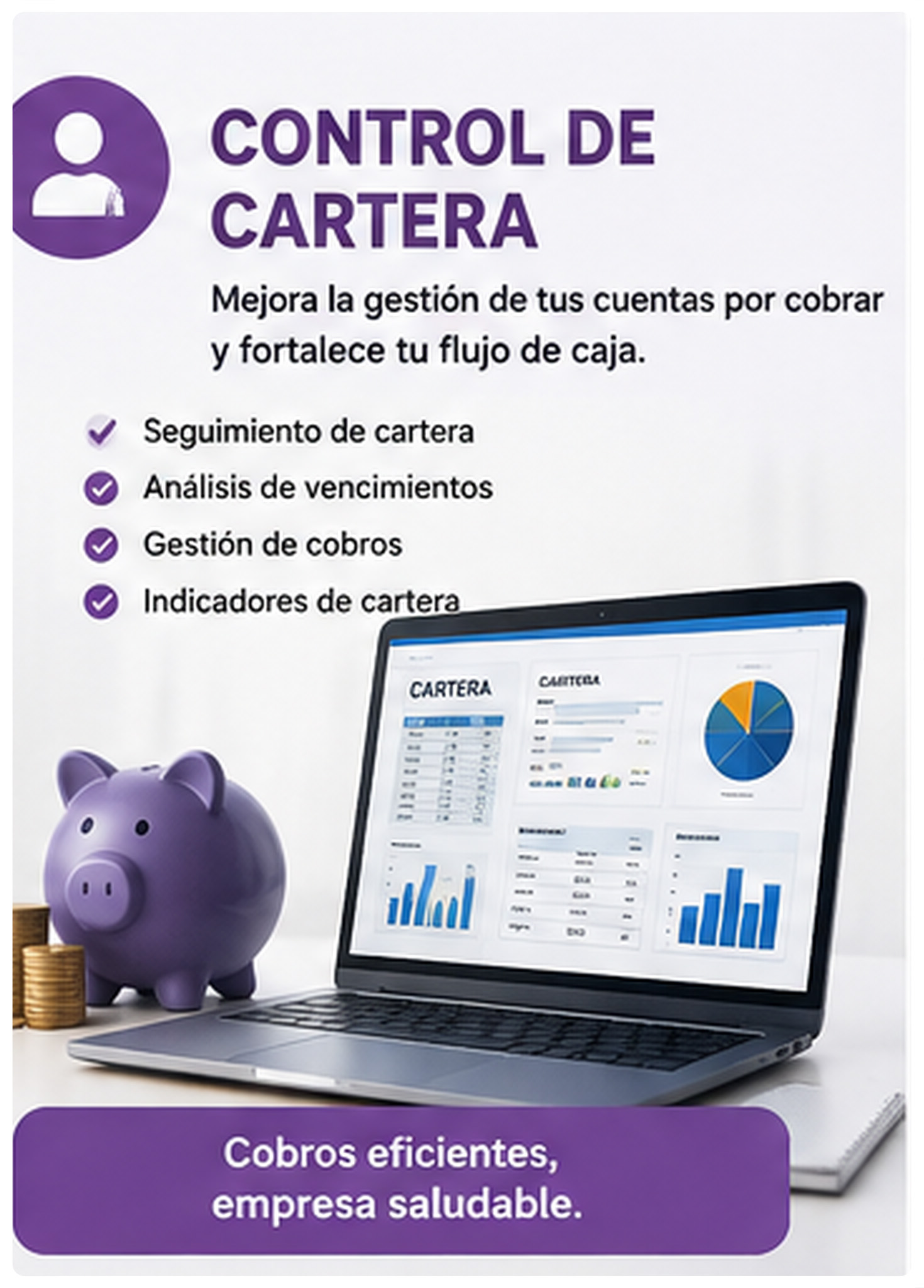 Consultora en Gestión empresarial con enfoque estratégico, ayudo a Pymes y emprendedores a crear soluciones en diferentes estrategias