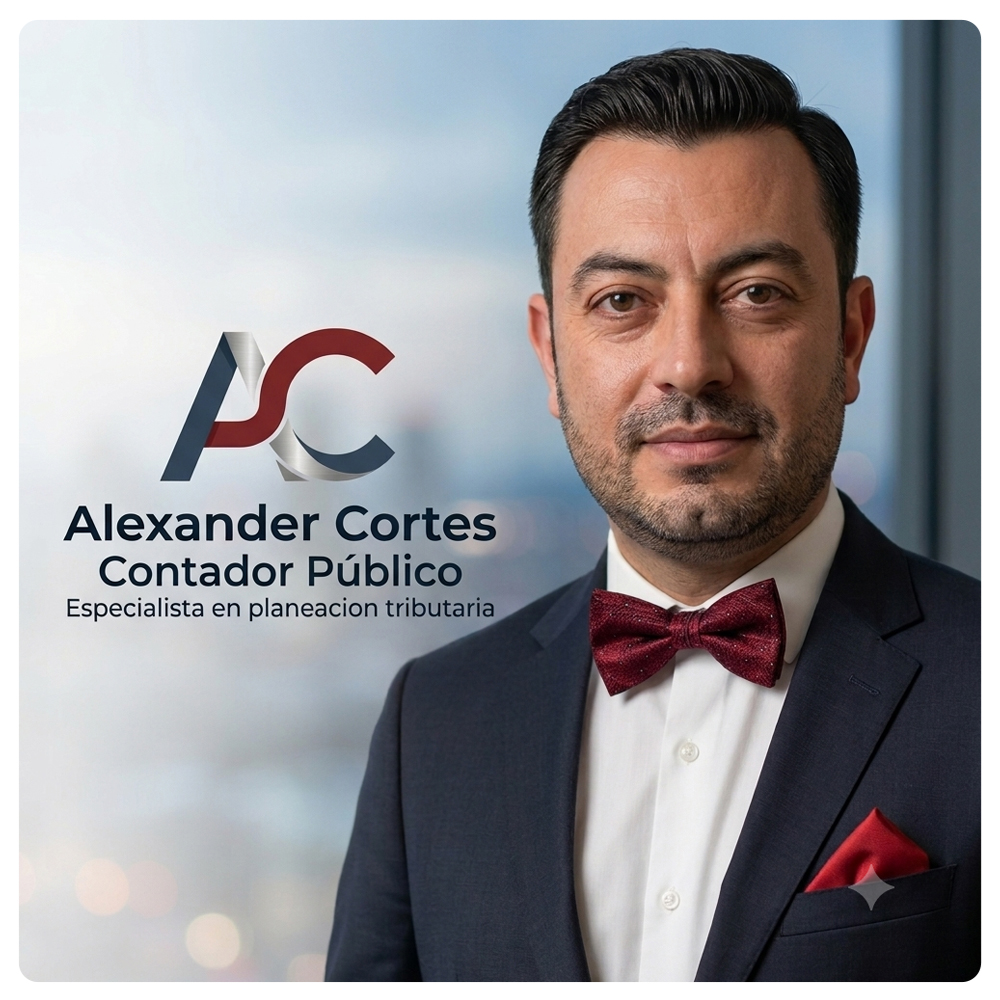 Contador público Alexander Cortés León. Soluciones contables, fiscales y financieras estratégicas para Pymes, Empresas y Personas Naturales en Colombia